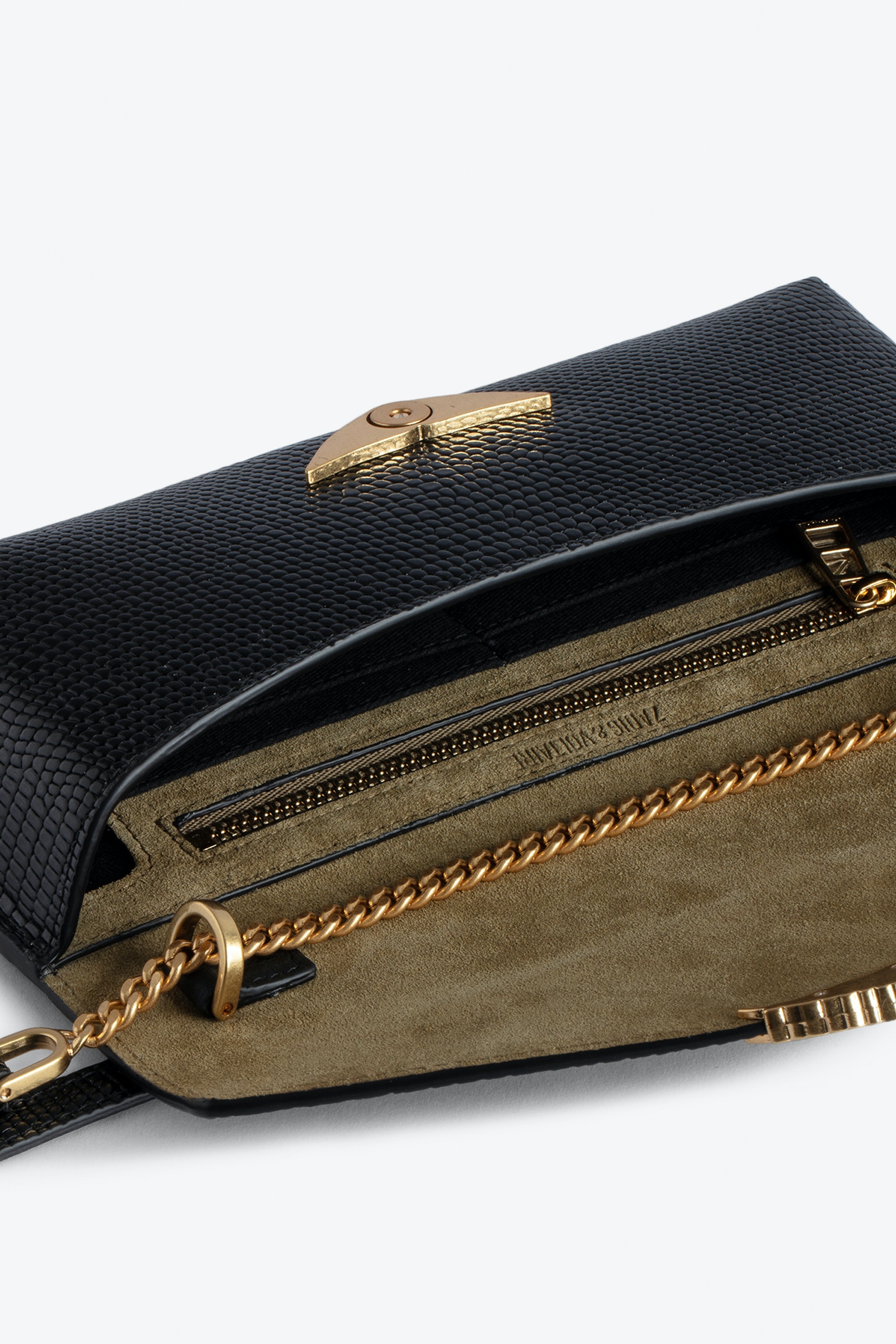 Borderline Embossed Clutch - 5