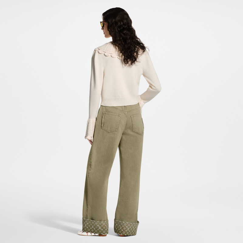 Inside-Out Monogram Jeans 3