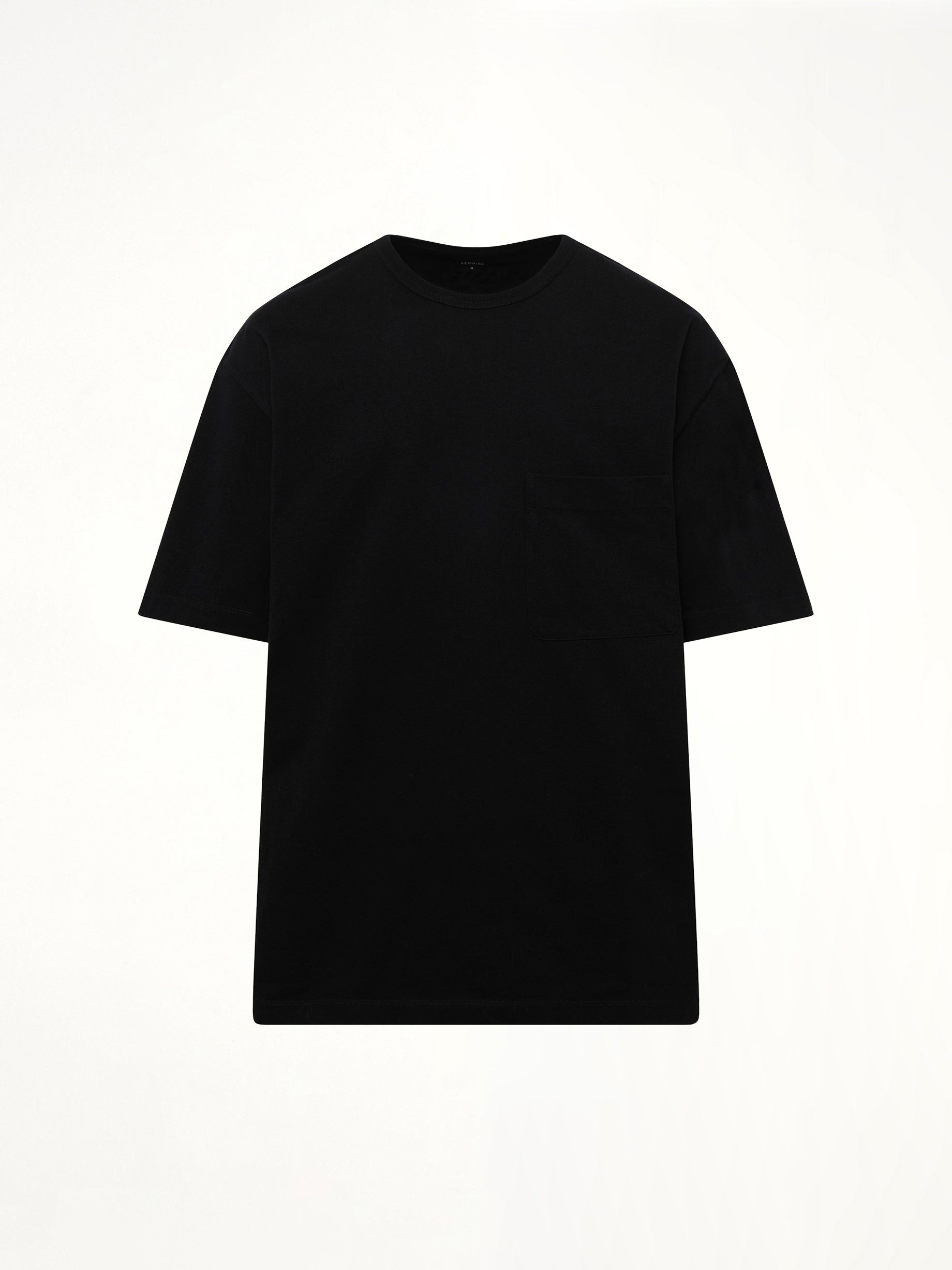 Boxy Ss T-Shirt in Black - 2