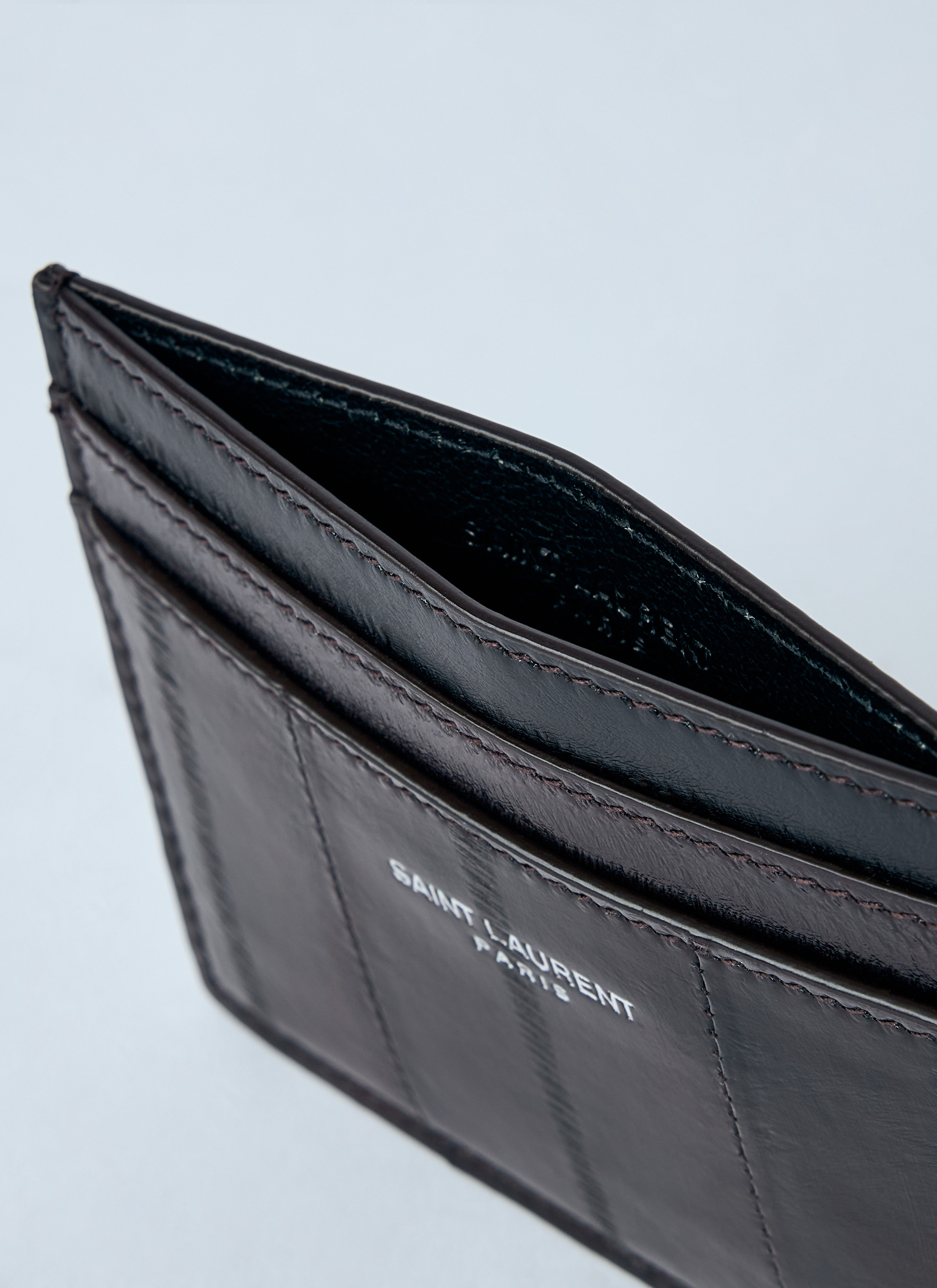 Logo Print Leather Cardholder - 3