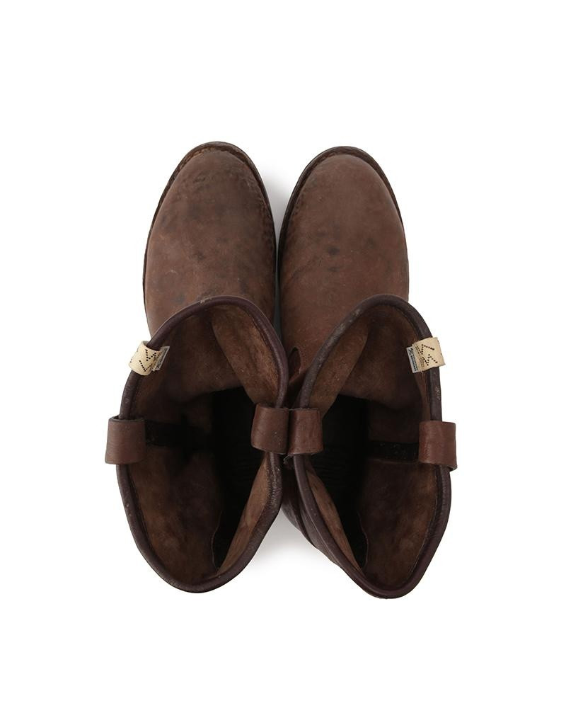 visvim WABANAKI BOOTS-FOLK DK.BROWN | REVERSIBLE