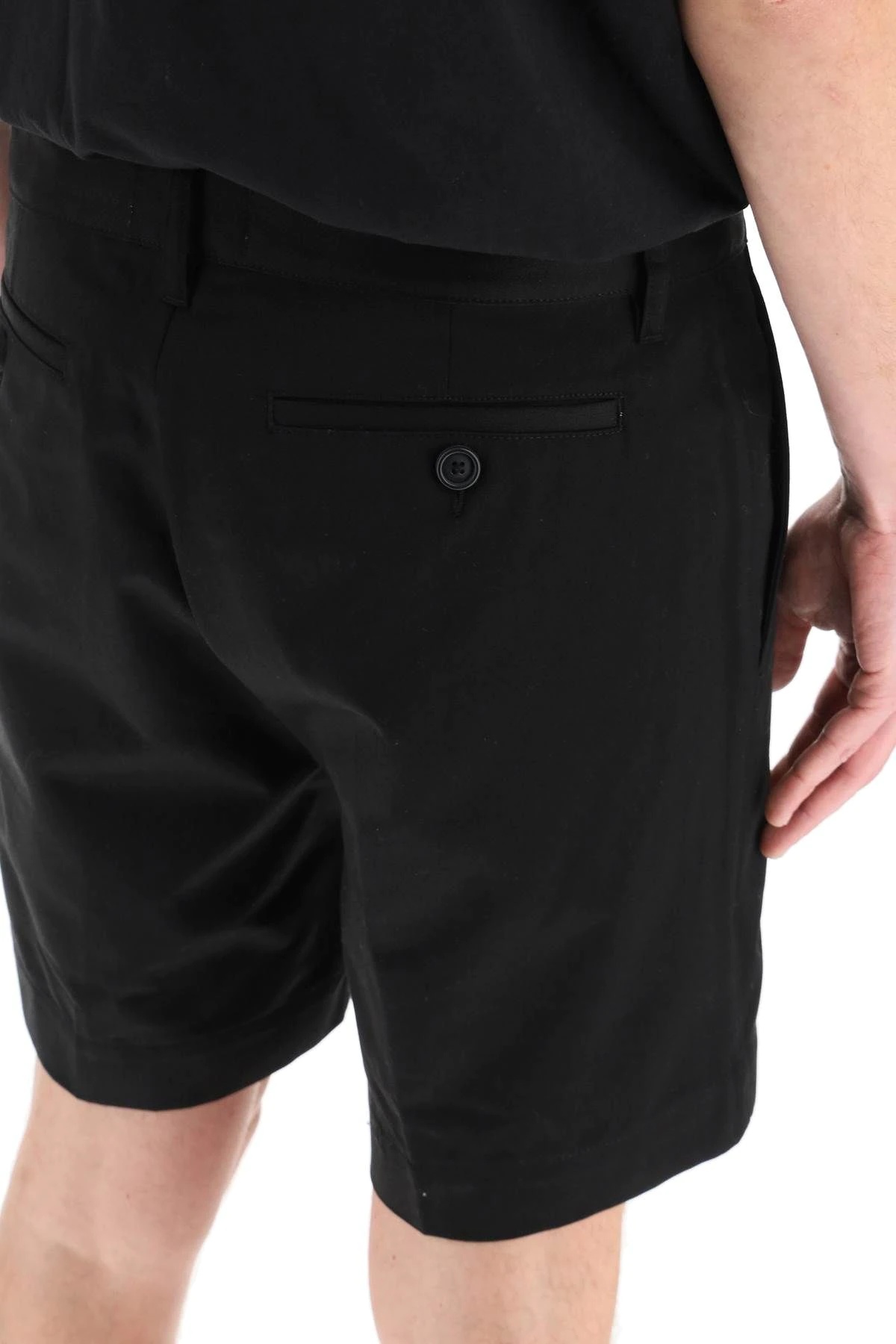 Cotton-Twill Bermuda Shorts - 9
