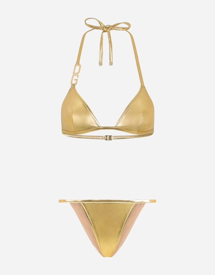 Triangle bikini with DG logo - 1