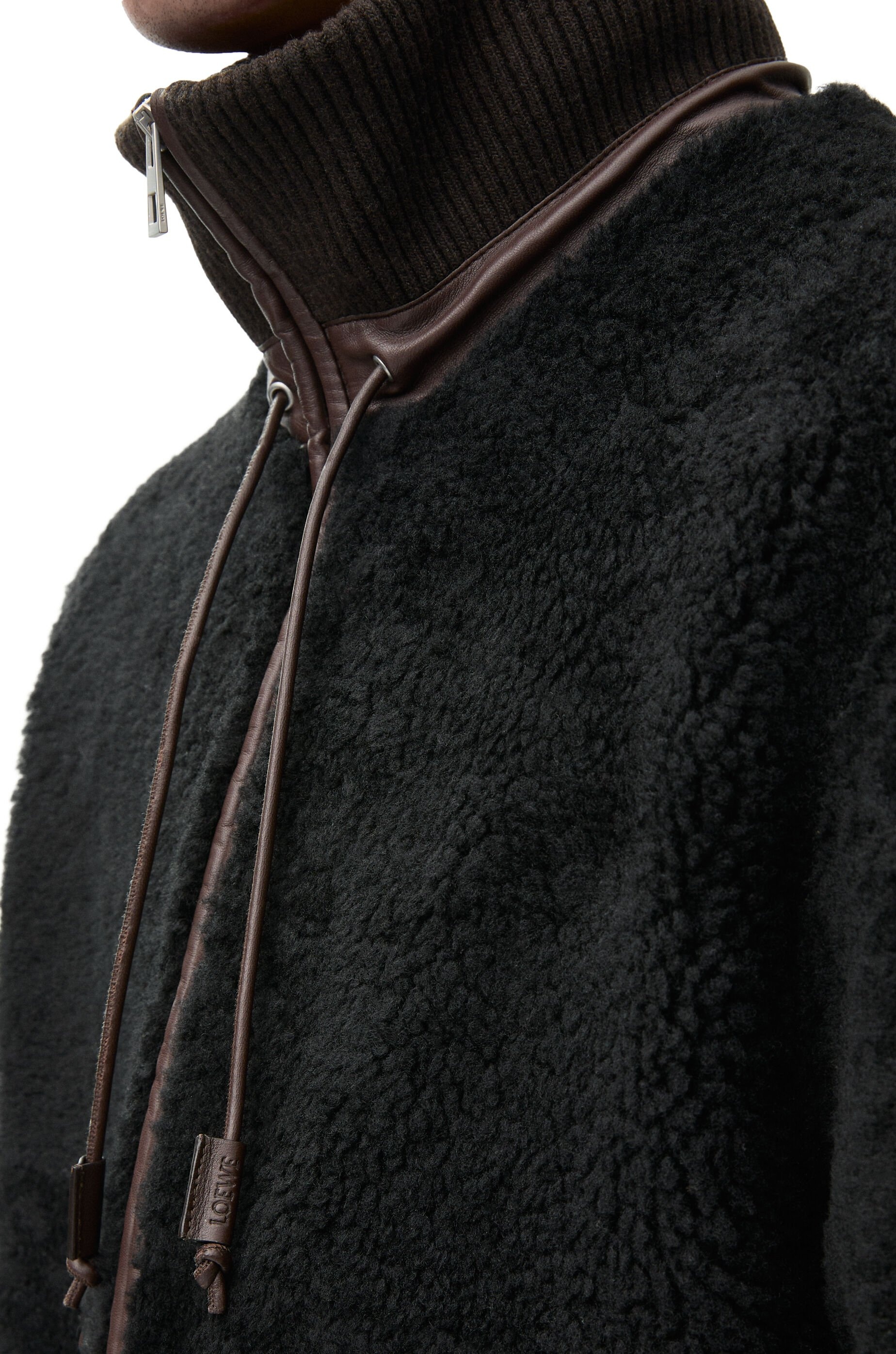 Jacket in shearling - 5