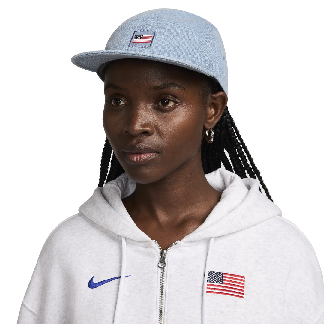 Nike Dri-FIT USA Fly Denim Cap 'Team USA' FZ6304-493 - 1