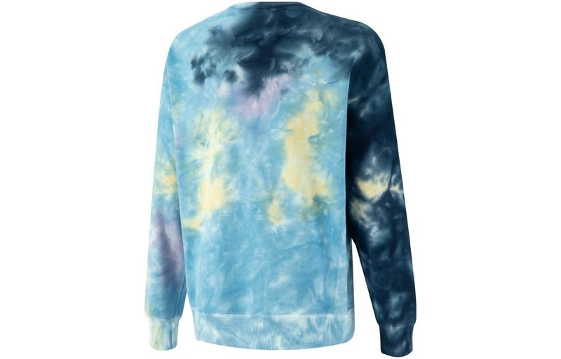 PUMA PUMA MMQ Tie Dye Crewneck Sweatshirt 'Blue' 539579-06 outlook