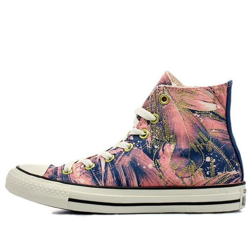(WMNS) Converse Chuck Taylor All Star High 'Feather Print' 559863C - 1