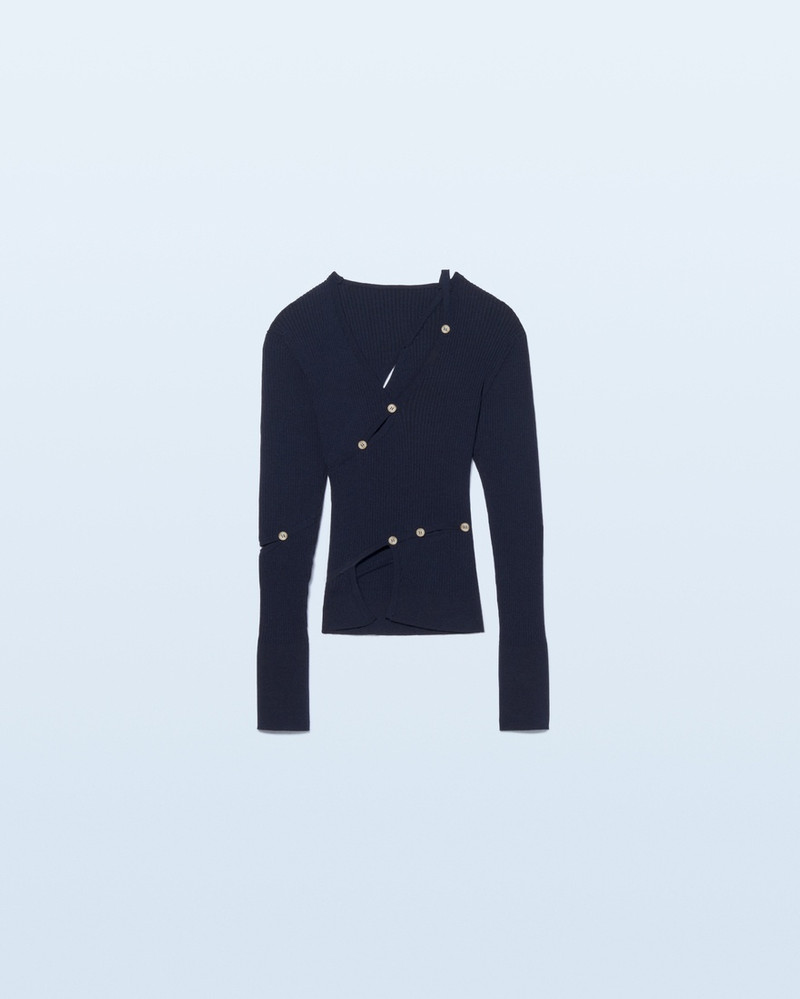 Le cardigan tordu - 1