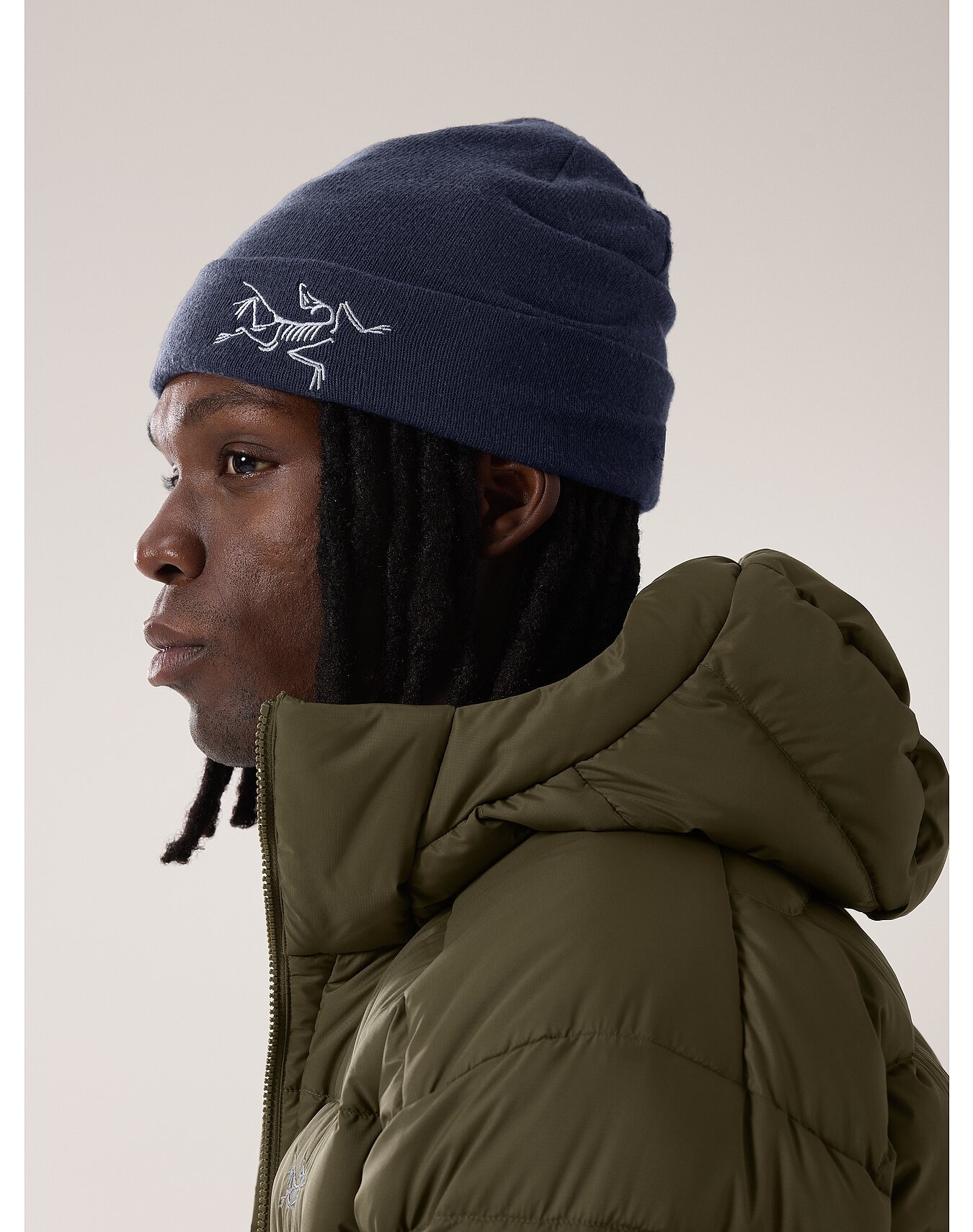 Embroidered Bird Toque - 5