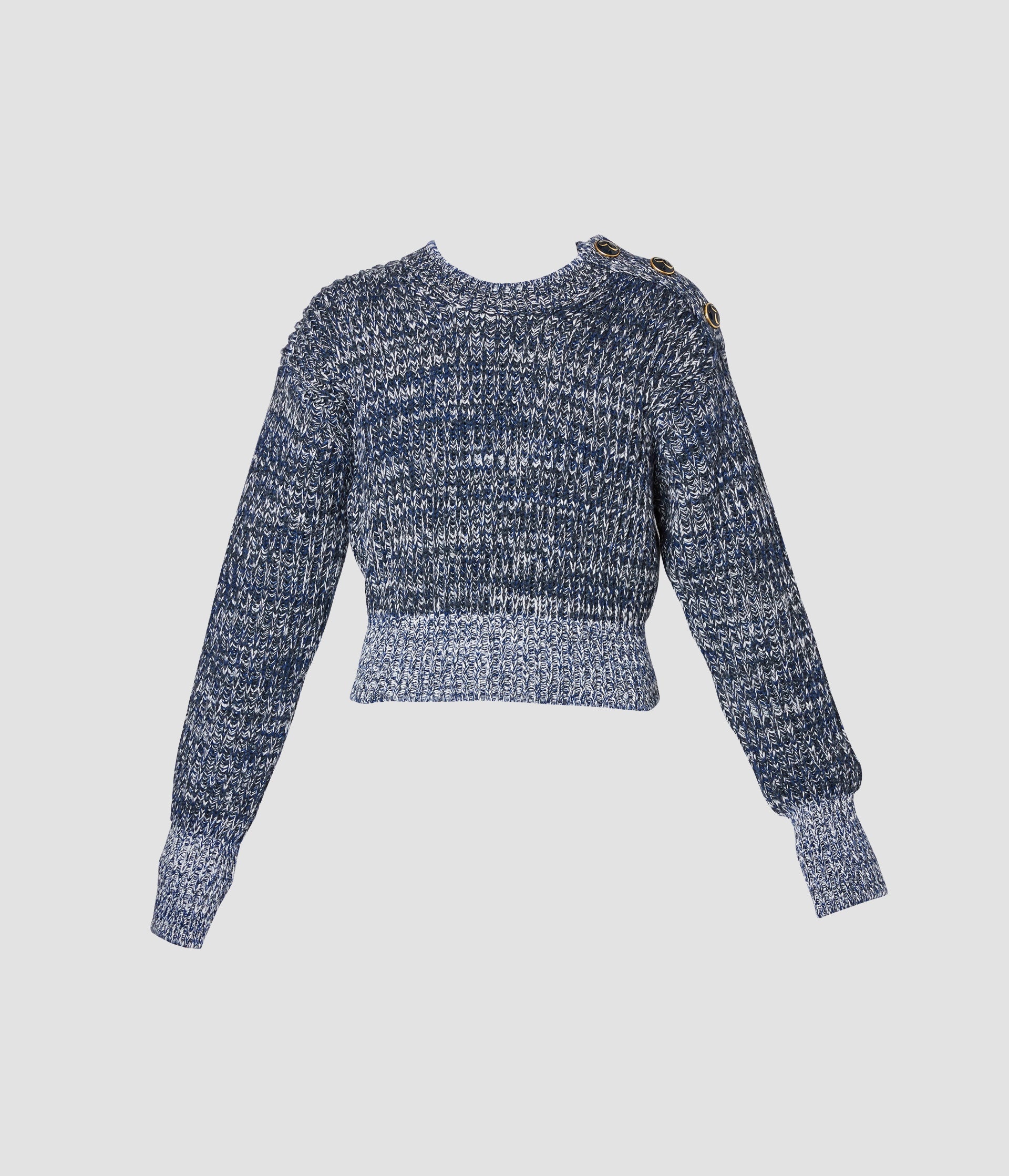 CROP WOOL JUMPER - 1