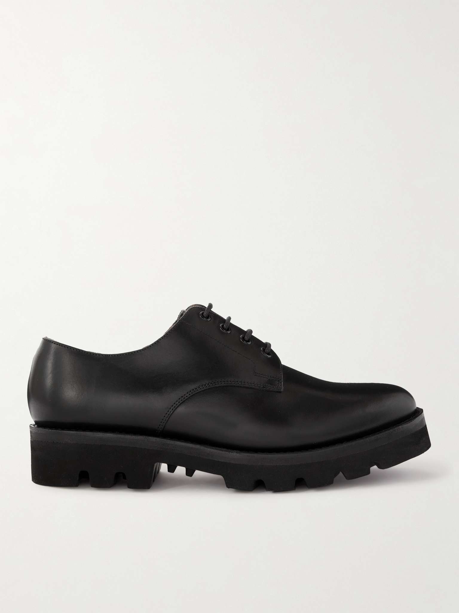 Landon Leather Derby Shoes - 1