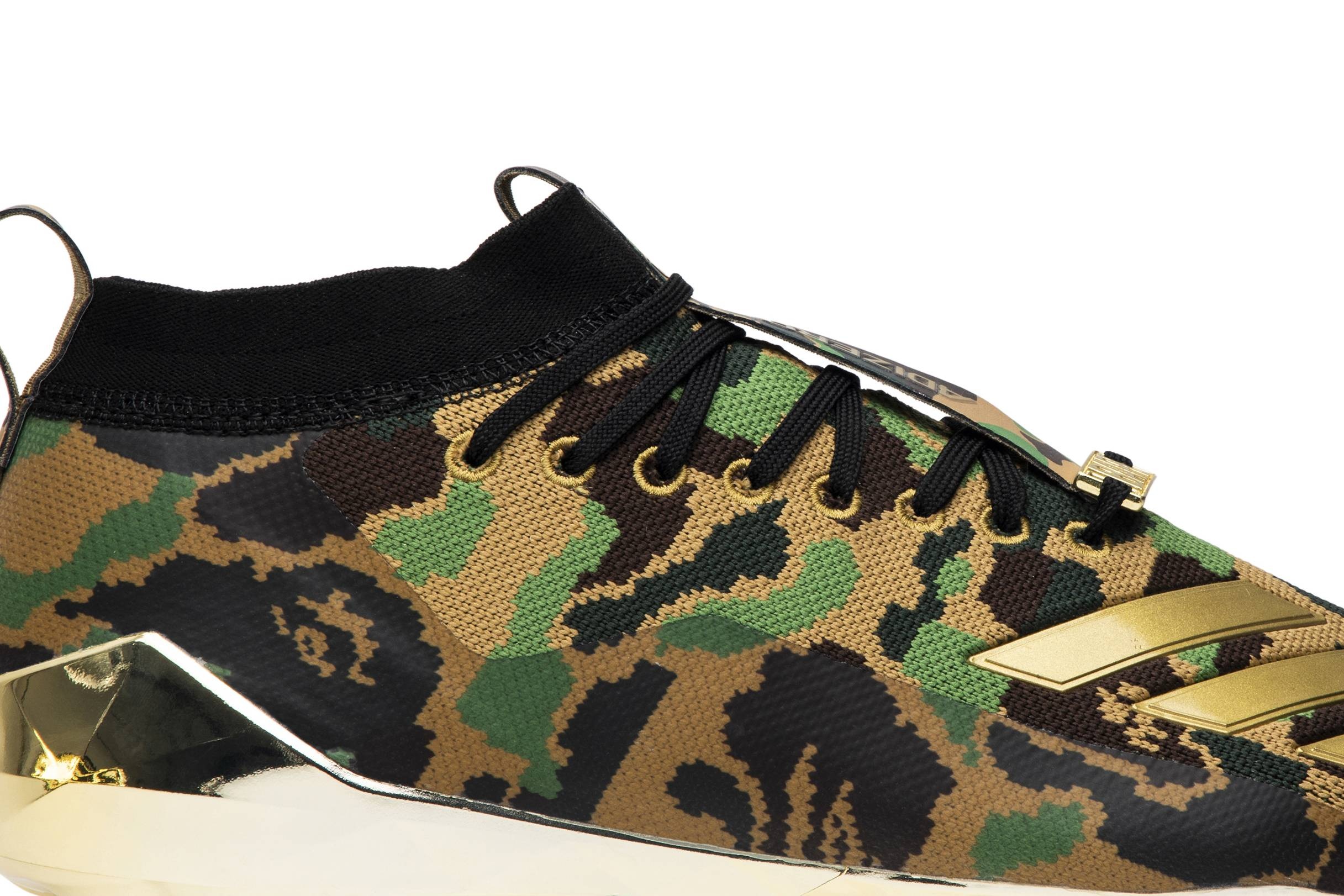 A Bathing Ape x Adizero Cleat 'Green Camo' - 2