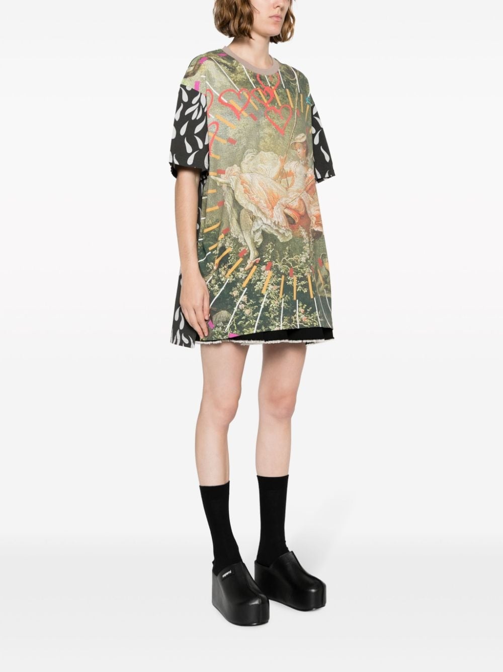 The Swing-print organic cotton T-shirt - 3