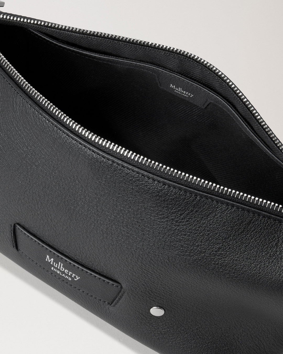 Rye Small Messenger Black Supple Calf - 5