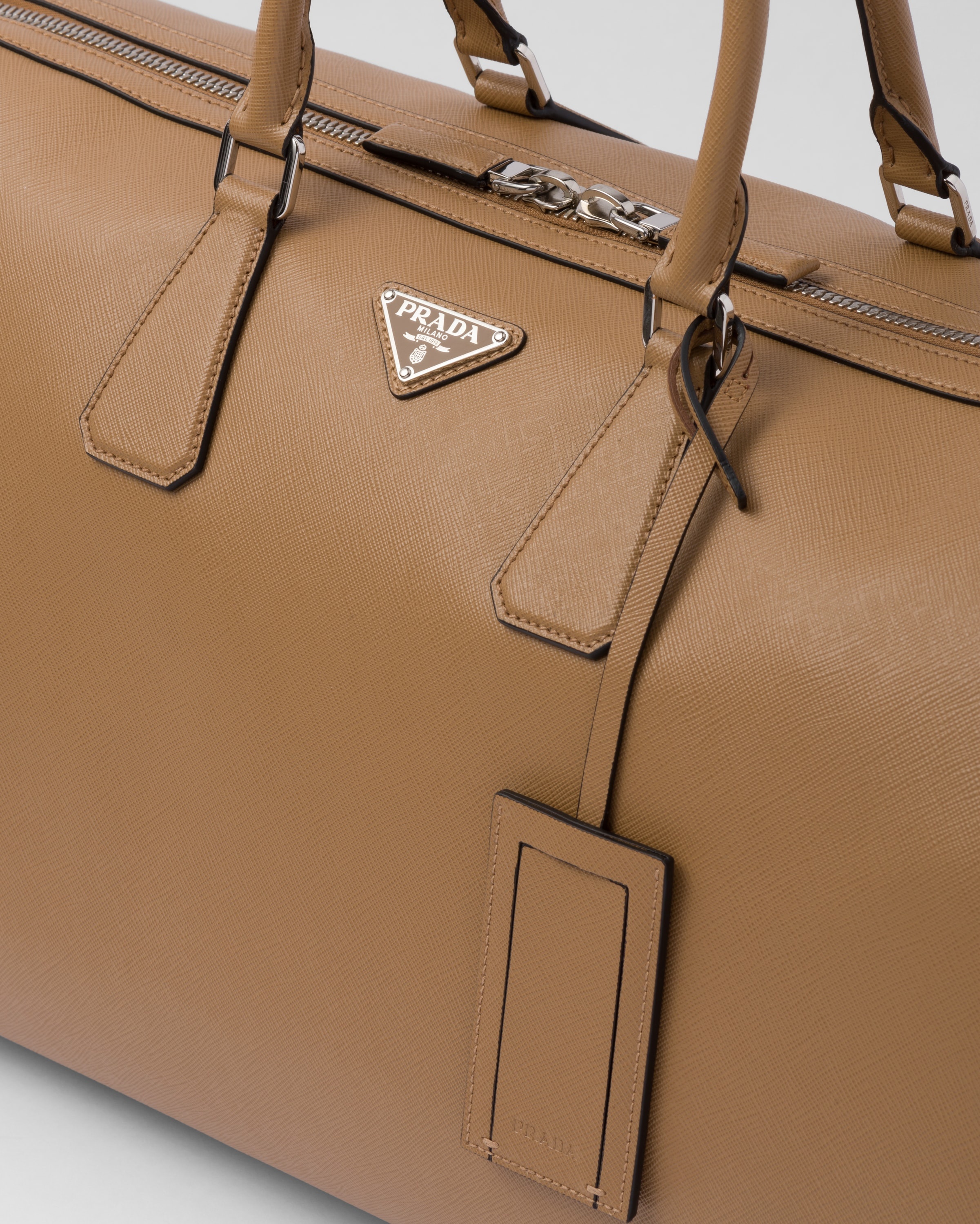 Saffiano Leather Travel Bag - 6