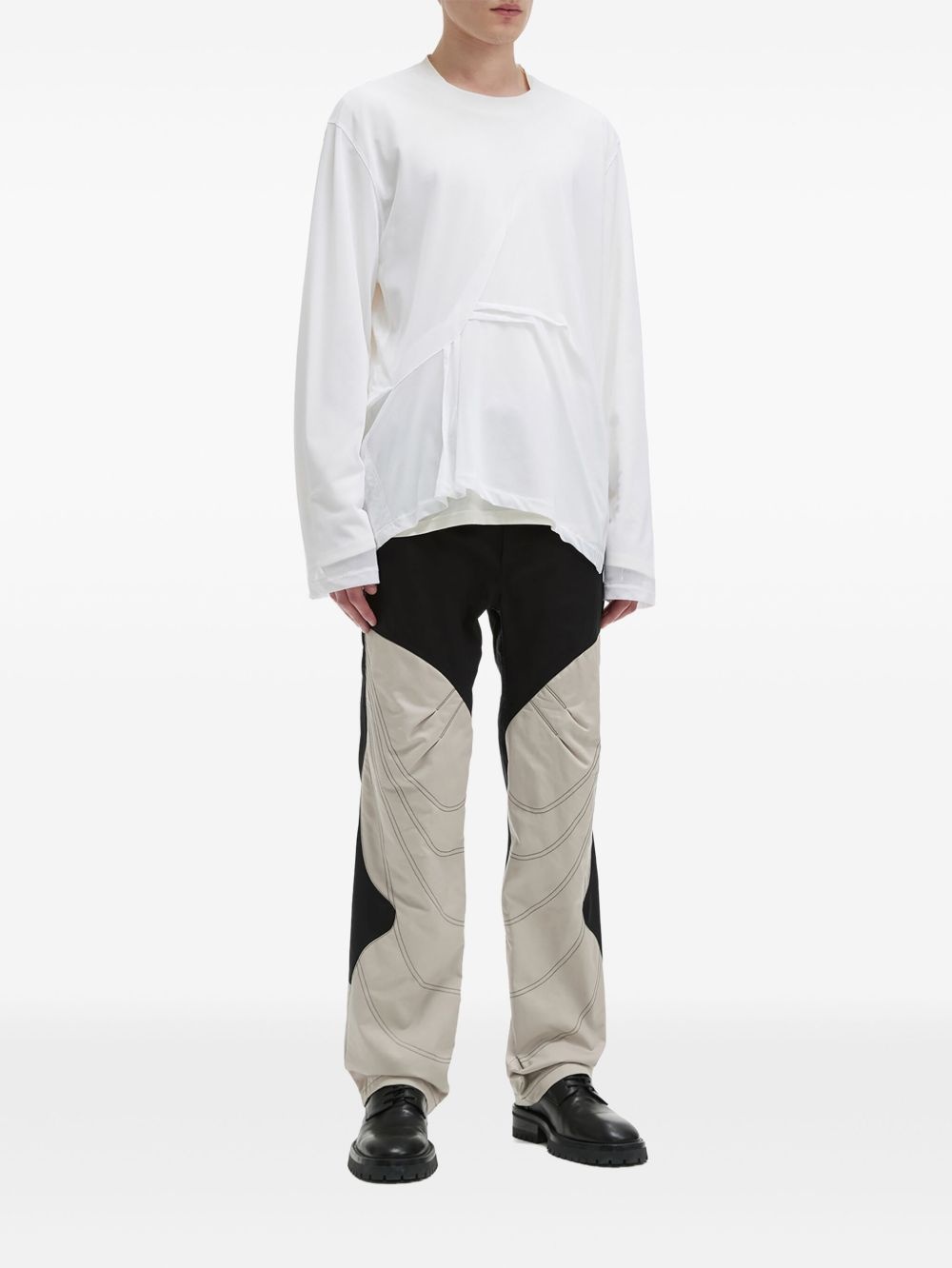 【関税込み】Kiko Kostadinov Tシャツ Kiko Kostadinov Inex Tシャツ | ブラック | FARFETCH JP