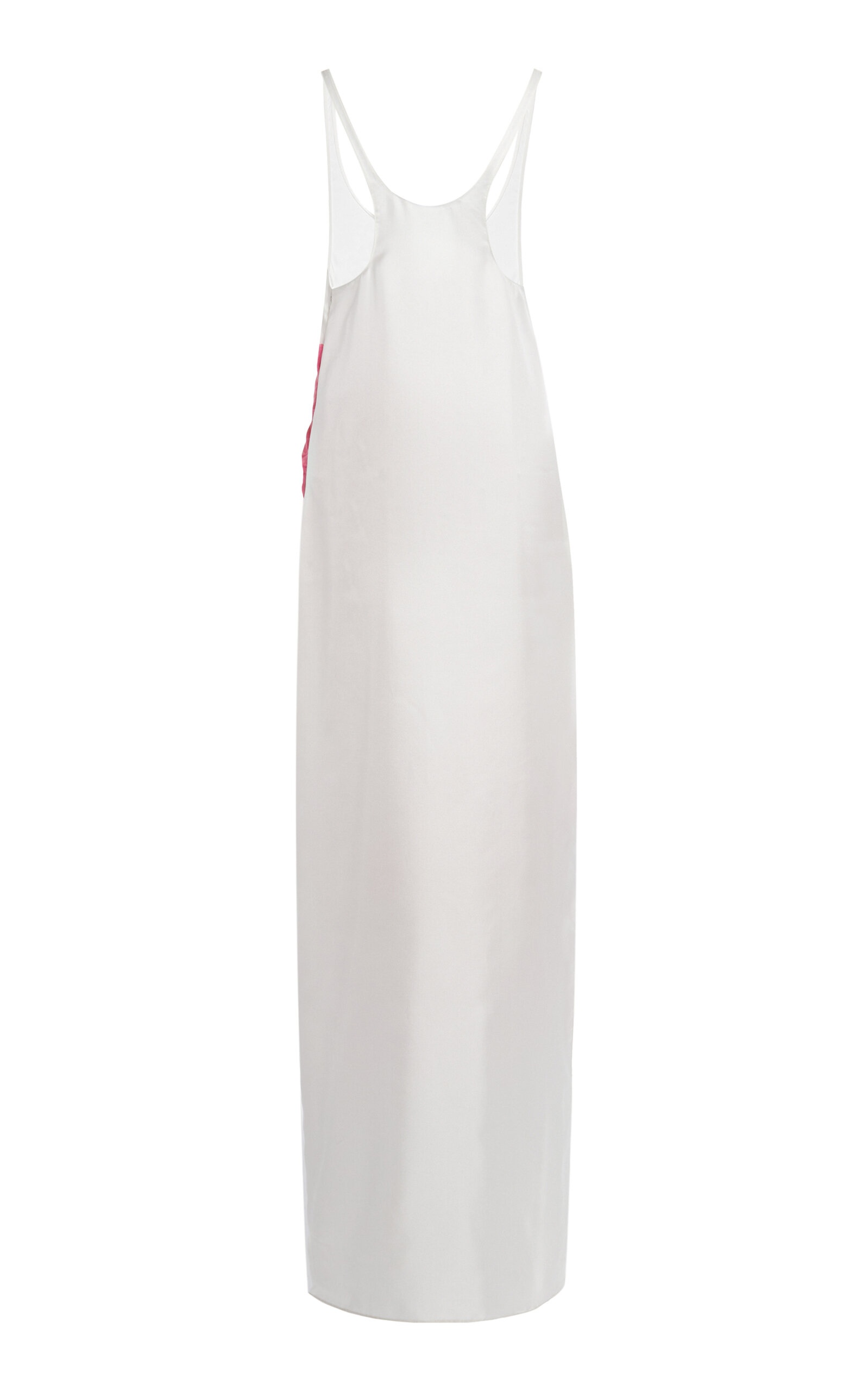 Poppy-Printed Silk Maxi Dress floral - 5