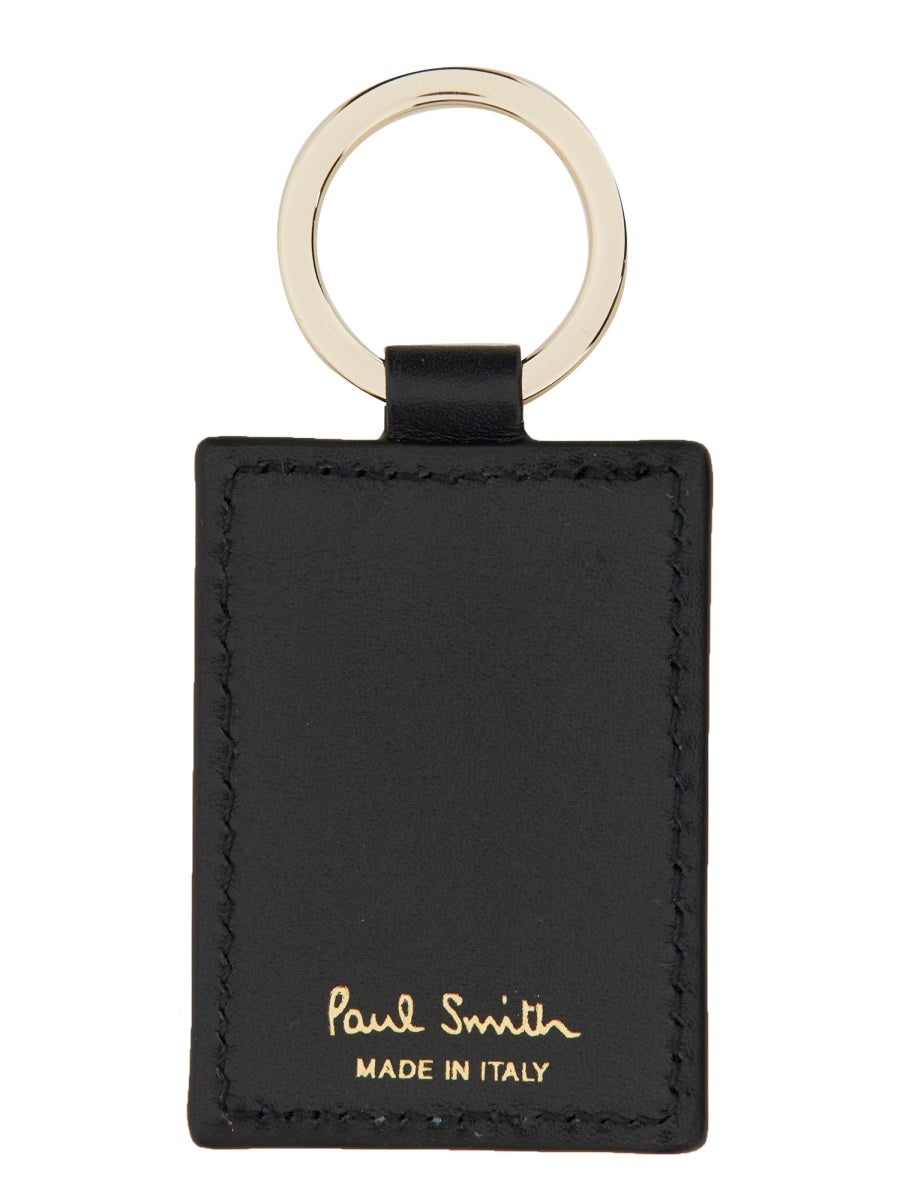 Paul Smith Men Leather Keychain - 2