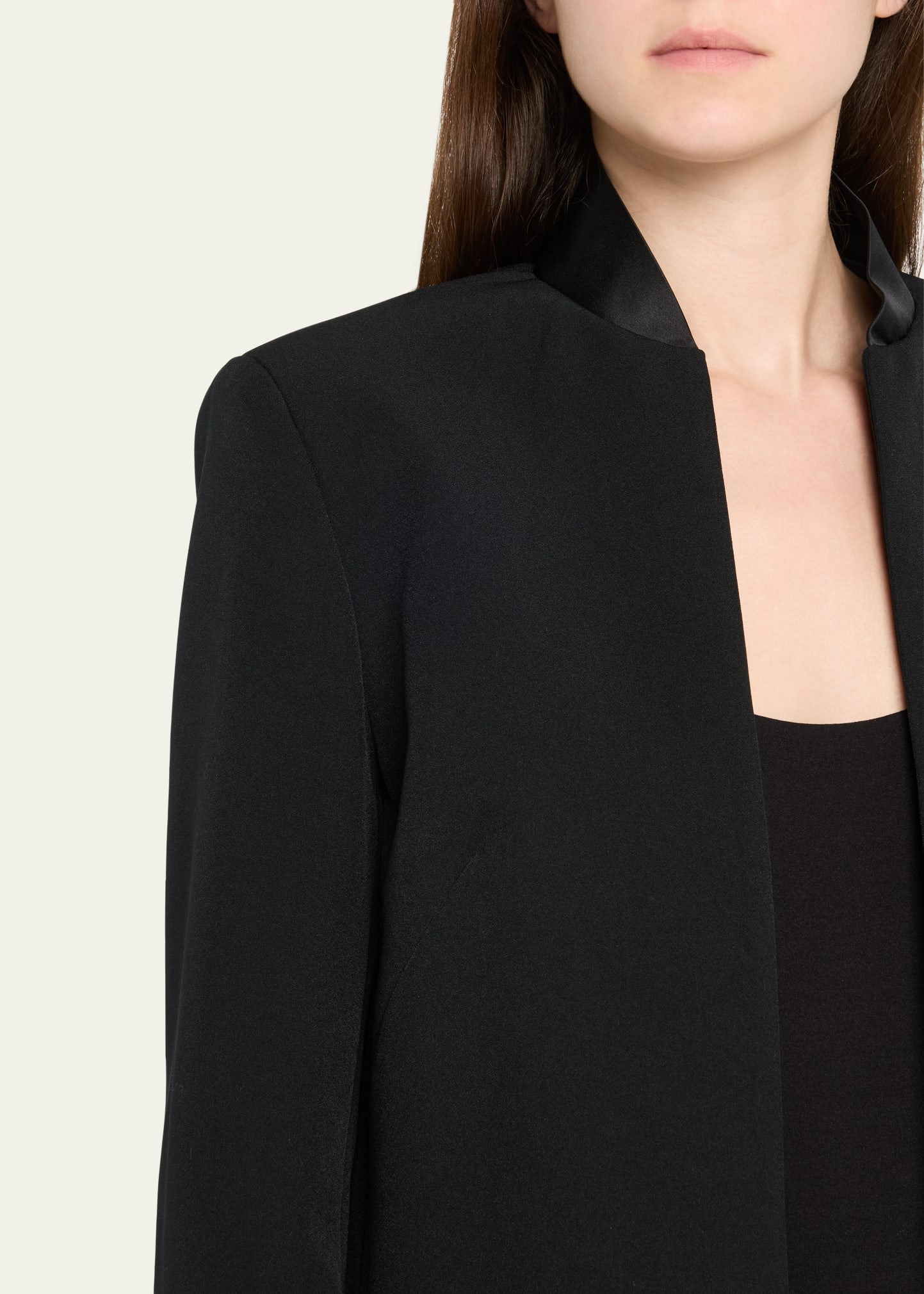 Tesoro Open Front Cropped Jacket - 5