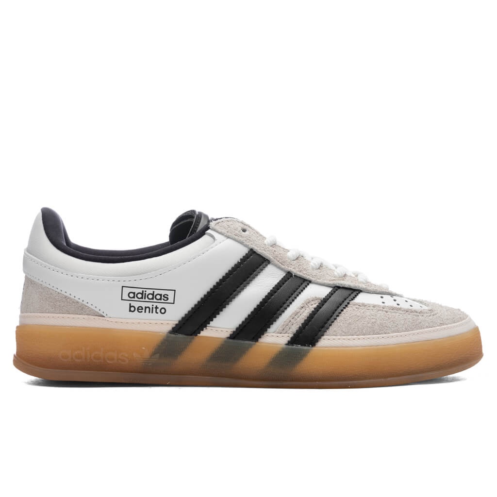 ADIDAS ORIGINALS X BAD BUNNY GAZELLE - CORE WHITE/CORE BLACK/GUM - 1