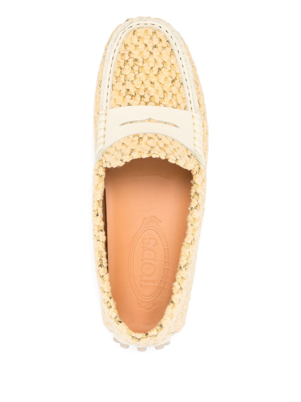 tweed loafers - 4