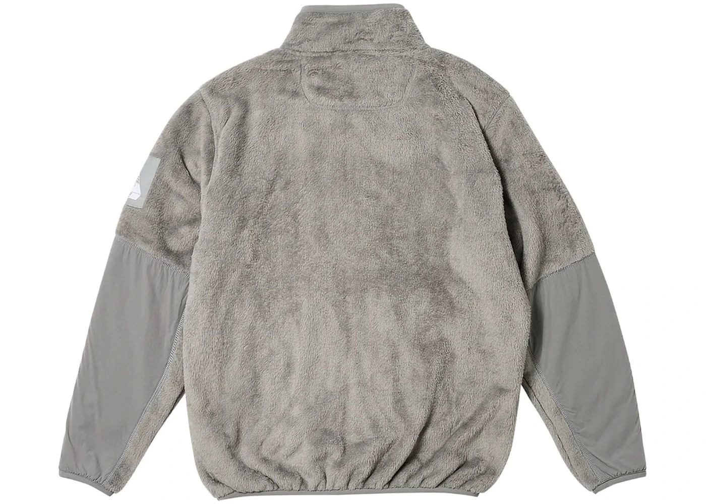 Palace Tech Fleece Funnel Light Grey - 2