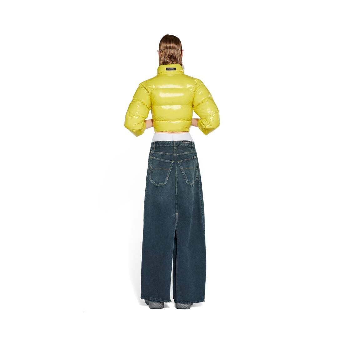 Shrunk Puffer in Yellow - 4