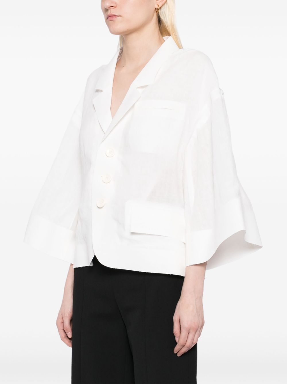 single-breasted blazer - 3