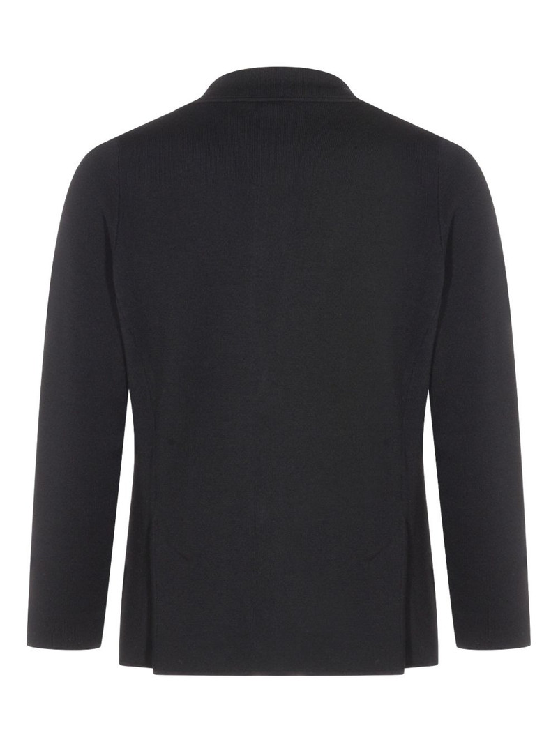 LARDINI virgin wool cardigan outlook