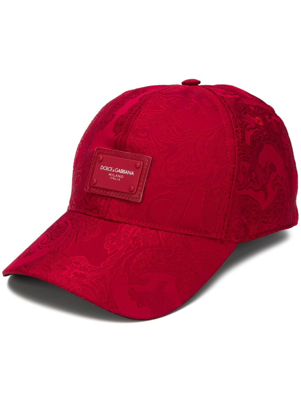 paisley pattern cap  - 1