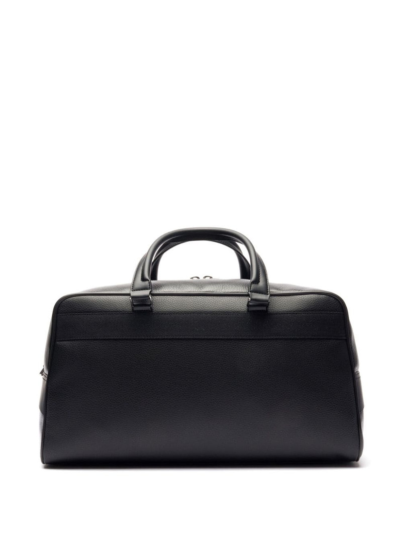 LACOSTE multi-pocket leather holdall outlook