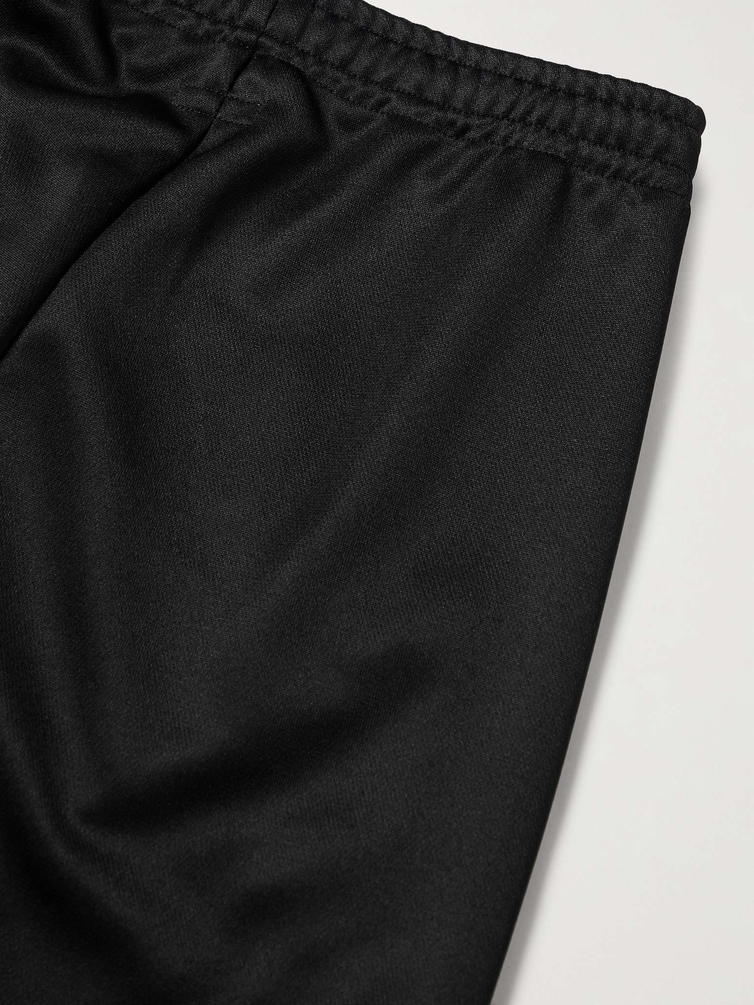 Wide-Leg Embroidered Velvet-Trimmed Tech-Jersey Track Pants - 3