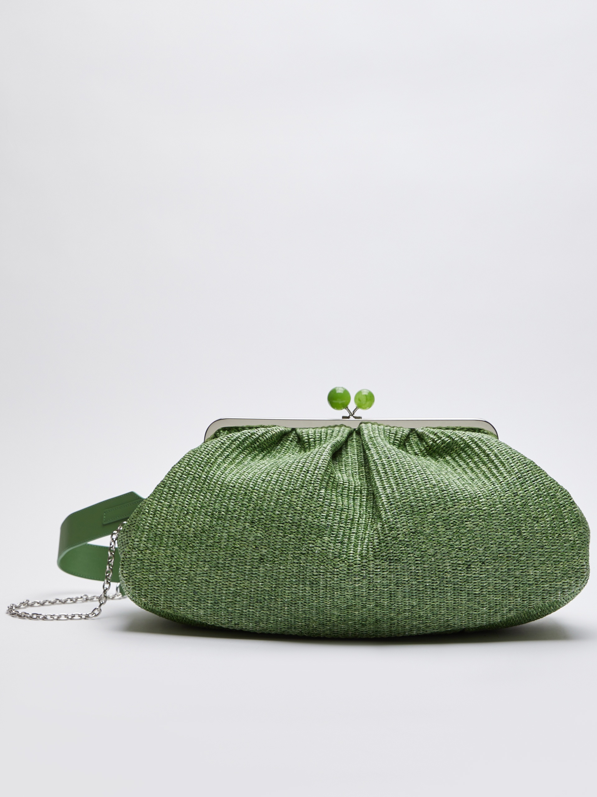 NABARRO Large Pasticcino Bag in raffia - 1