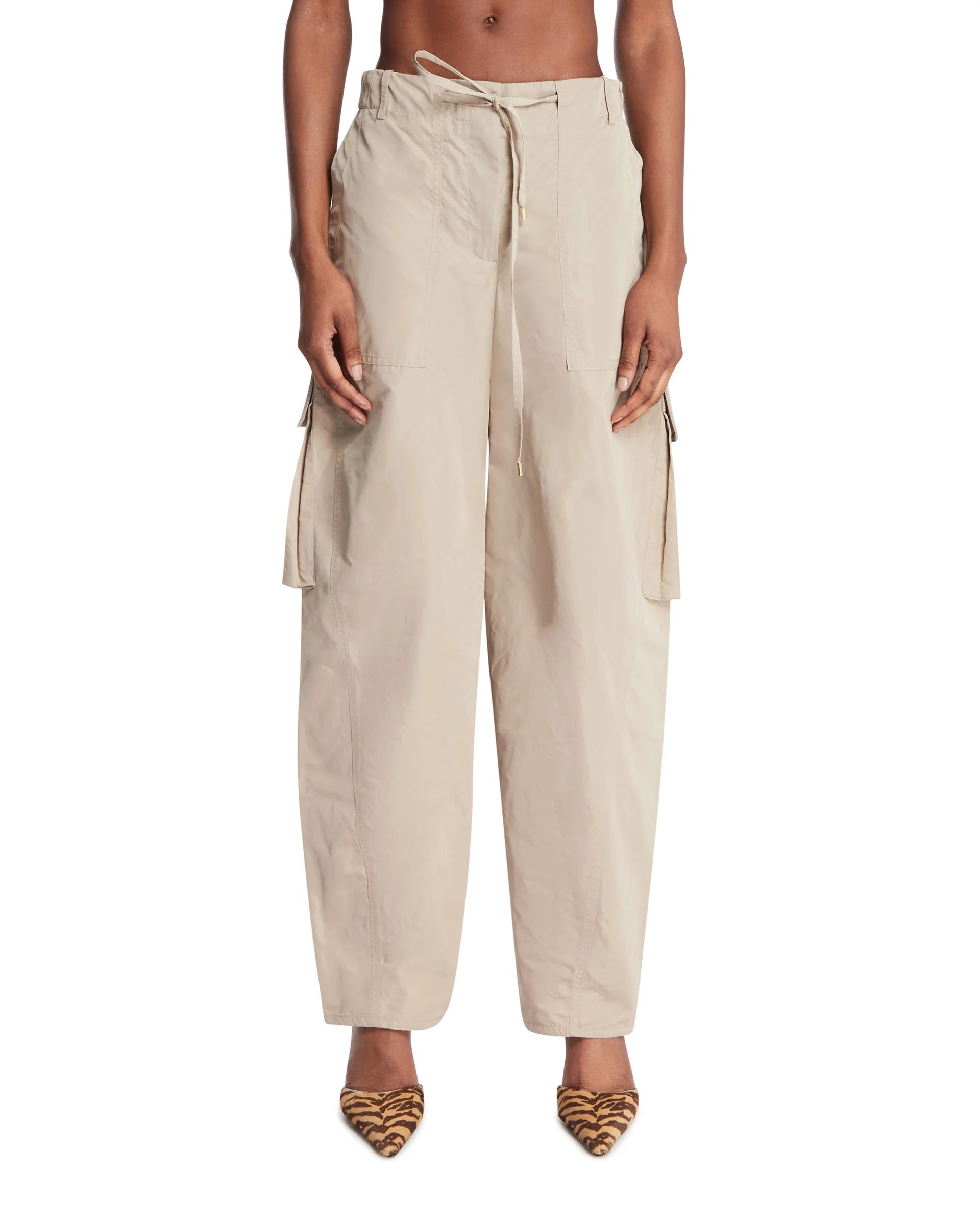 Beige Radzimir Cargo Pants - 1