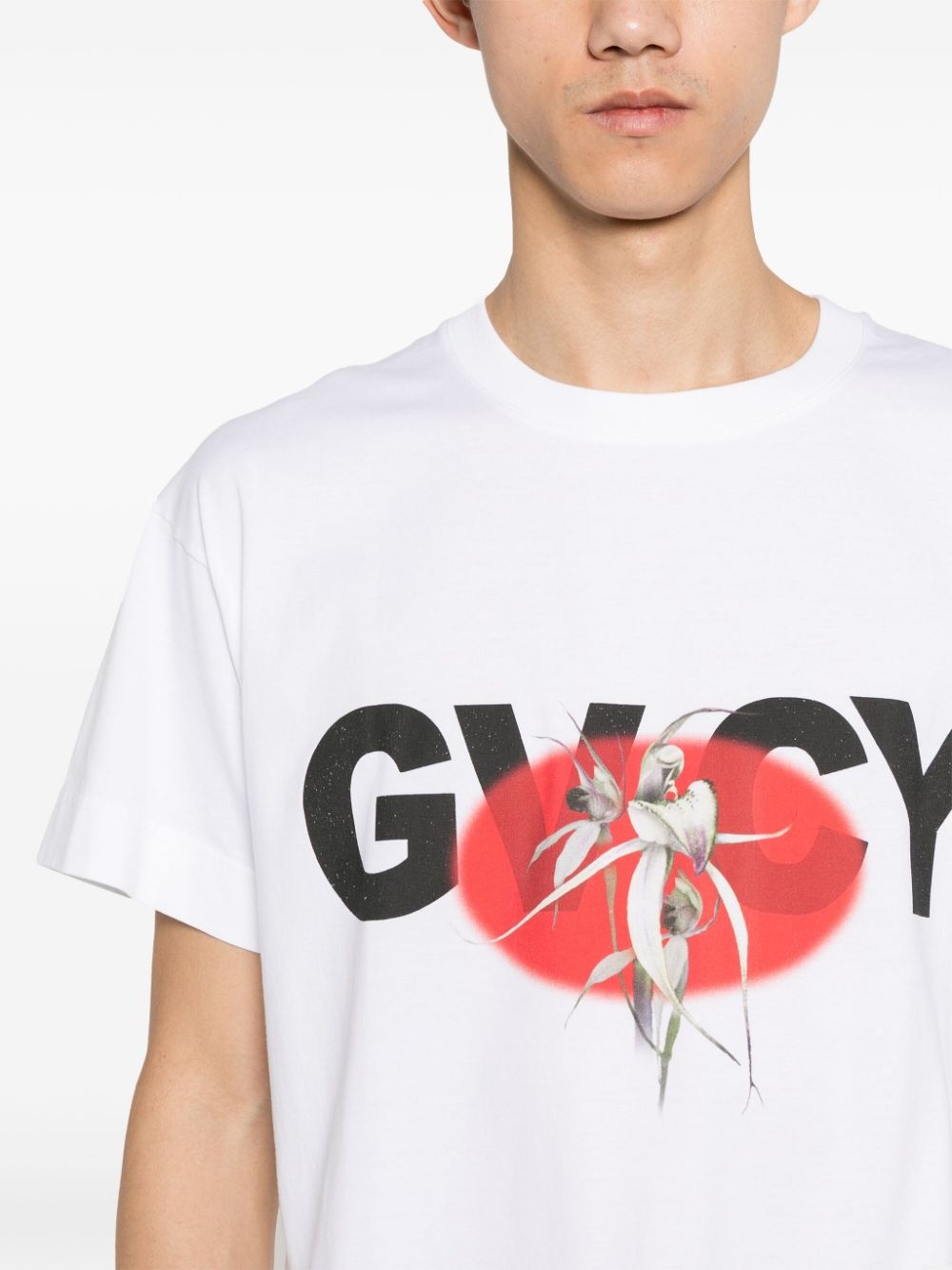 logo-print cotton T-shirt - 5