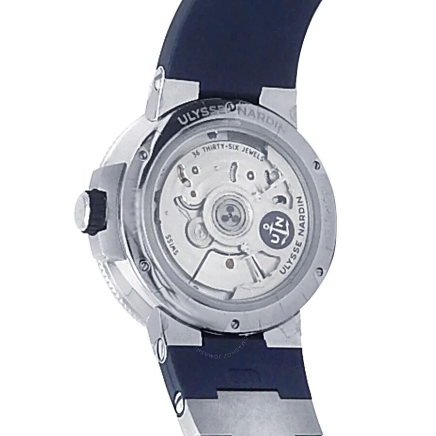 Pre-owned Ulysse Nardin Marine Tourbillon Blue Dial Men's Watch 1283-181-3/e3 - 5