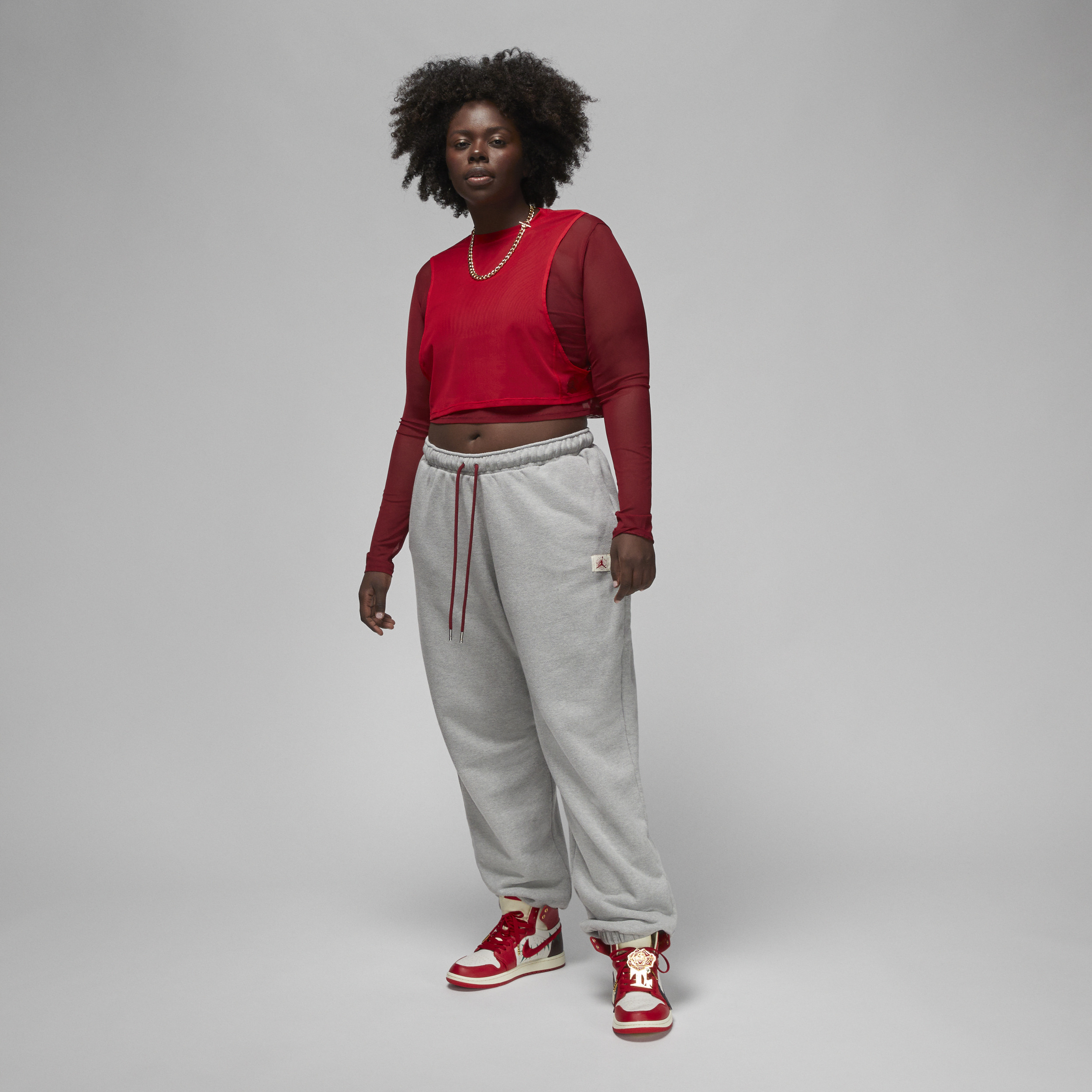 Women's Jordan x Teyana Taylor Fleece Pants - 7
