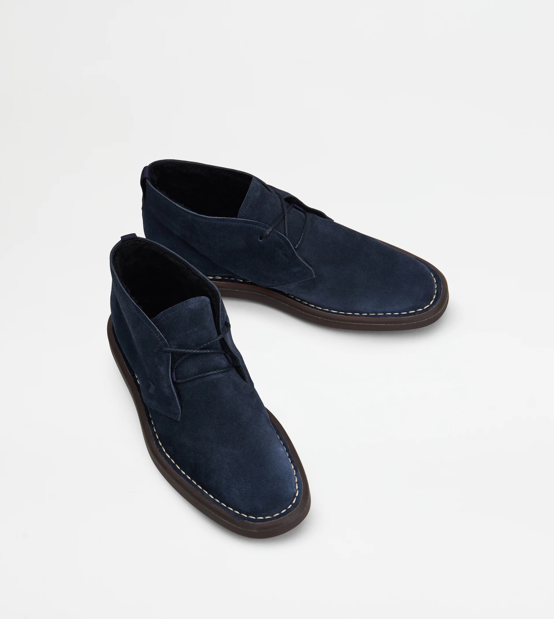 DESERT BOOTS IN SUEDE - BLUE - 2