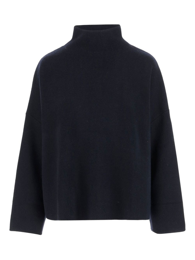 high-neck long-sleeves sweater 1