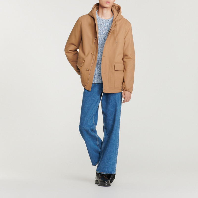 Sandro Wool cloth coat outlook