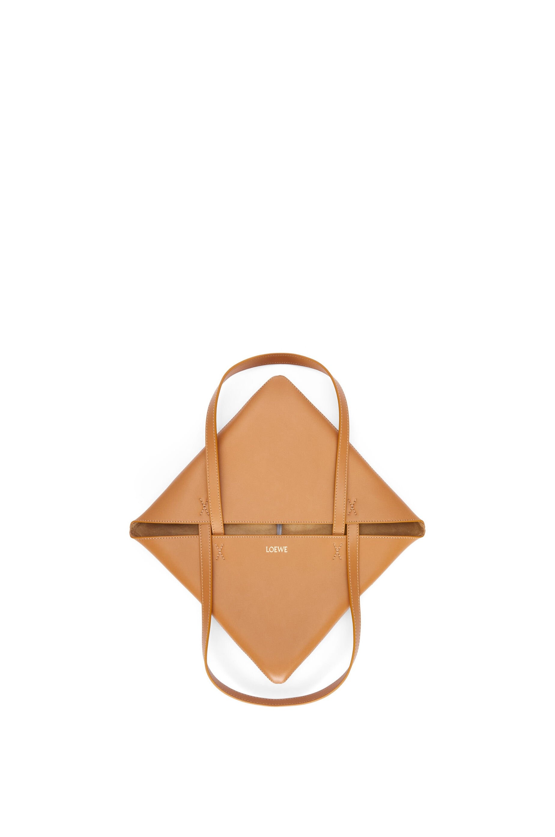 Puzzle Fold Tote in shiny calfskin - 8