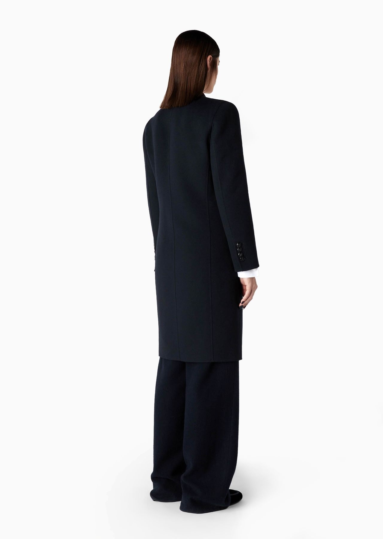 ASV double-breasted wool coat - 3
