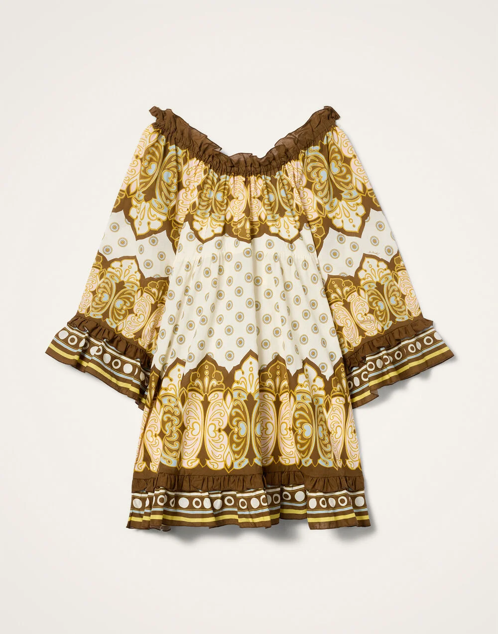 Boho Mini Dress - 1