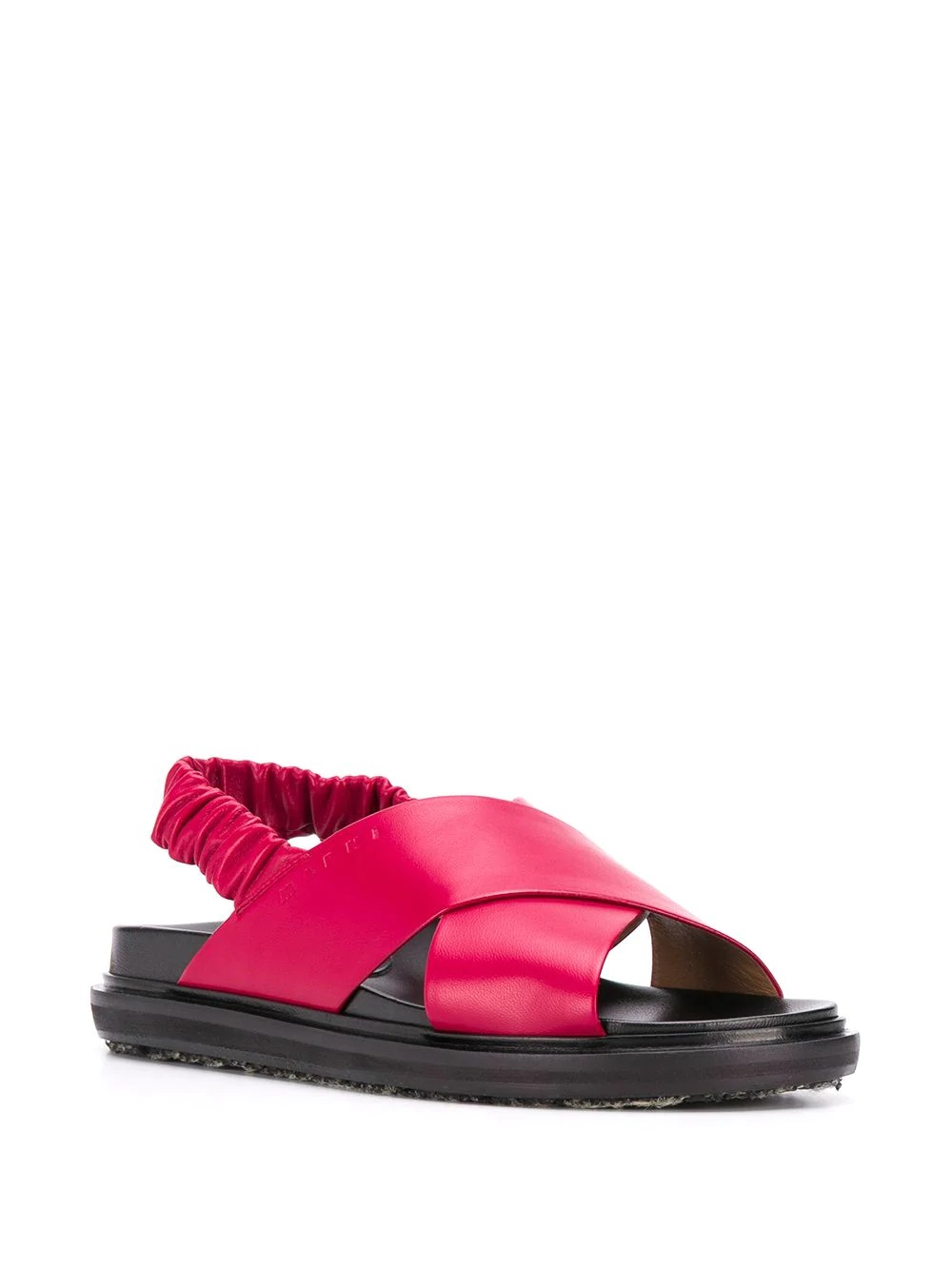 cross strap sandals - 2