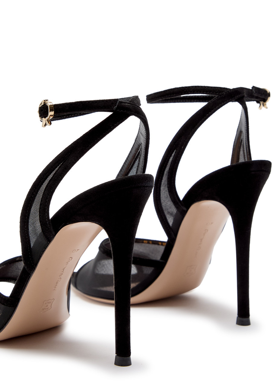 Gianvito Rossi Dorotea 120 Mesh Sandals - 4