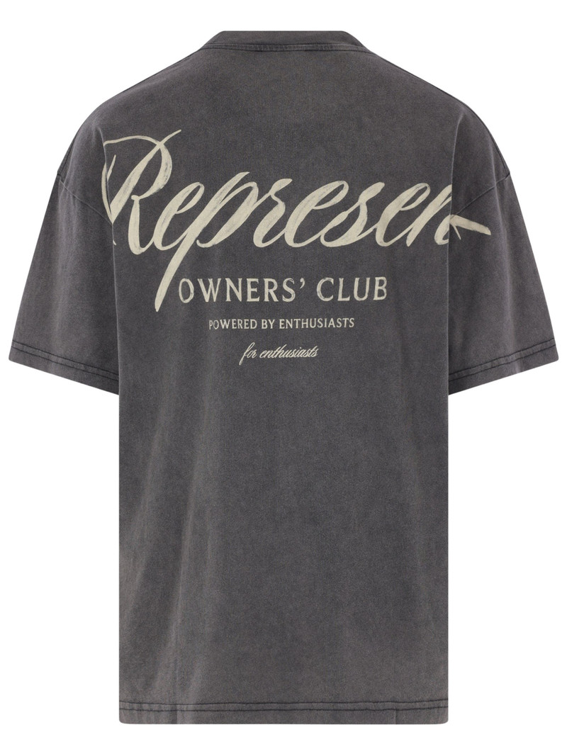 REPRESENT Represent Owners Club Script T-shirt outlook