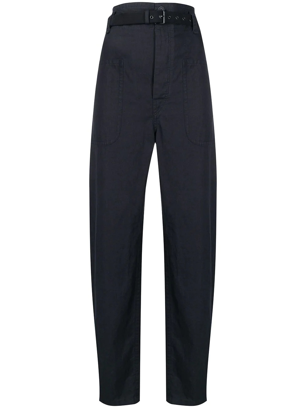 wide leg high waisted trousers  - 1