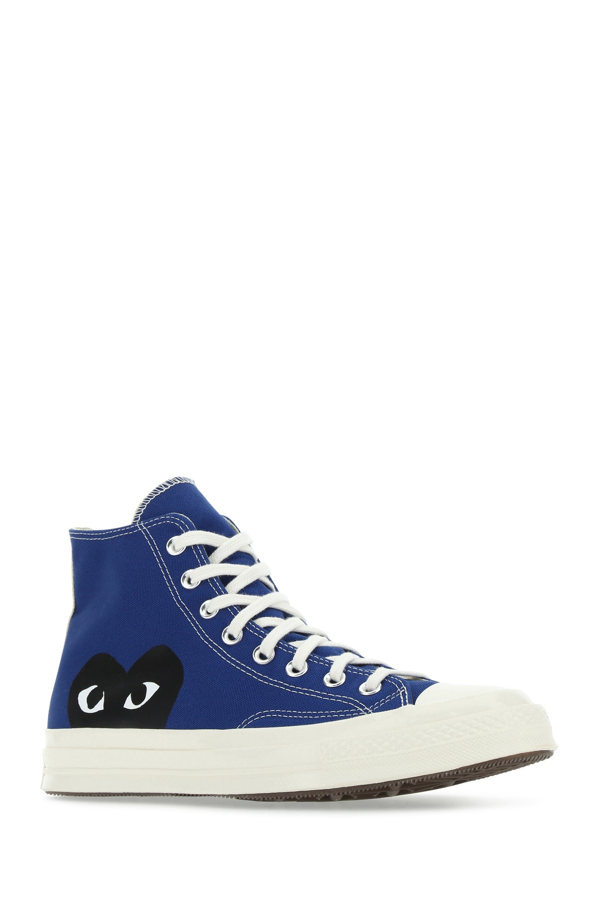 Blue canvas sneakers - 2
