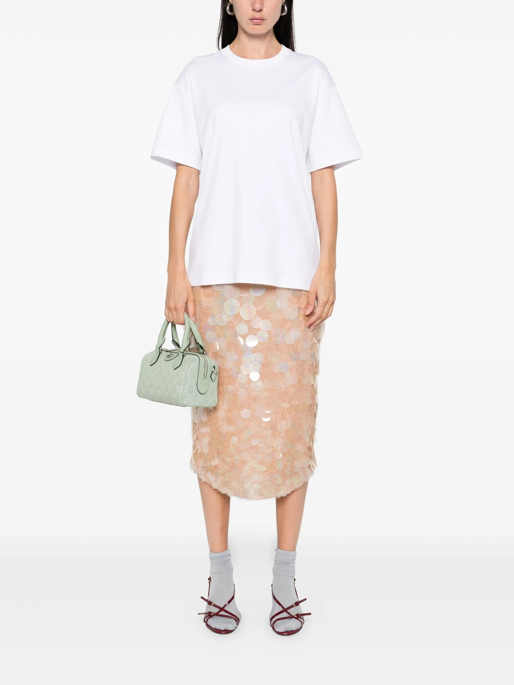 Gucci Short-sleeve Crew-neck T-shirt - 5