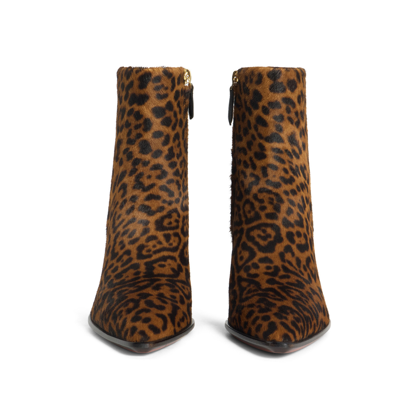 Women's animal-print cavallino texan ankle boot - 4